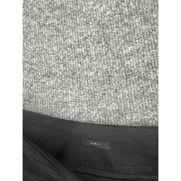 Talbots Silk Blend Dress Pants Women's 12 Curvy Pull On Cropped High Rise - Picture 3 of 11